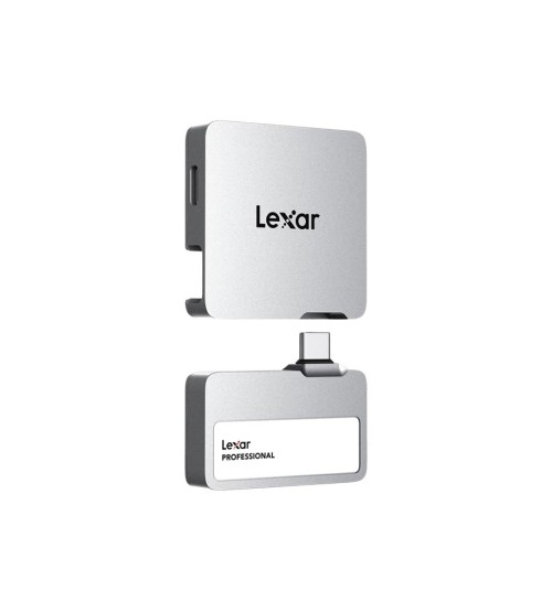 LEXAR Portable SSD with Hub 1TB SILVER W 1000MB/s R 1050MB/s LSL400S001T - RNSNG